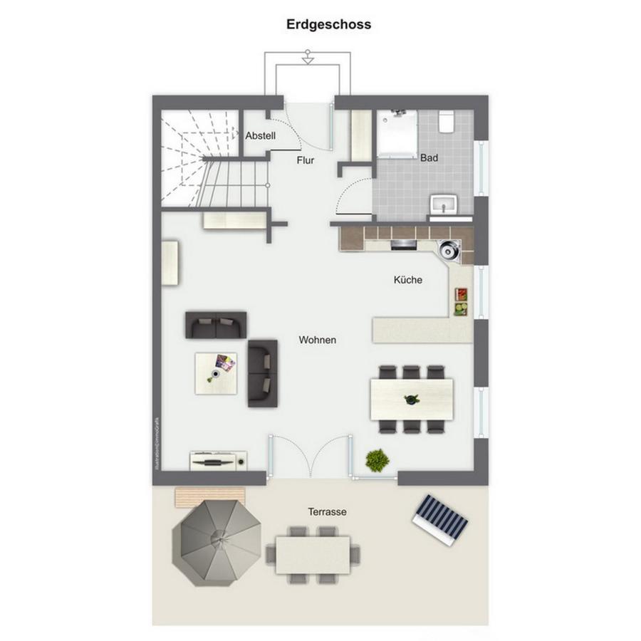 博尔滕哈根Reethaus Am Mariannenweg 12B别墅 外观 照片